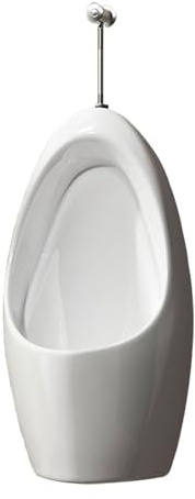 Wall-Mounted Urinals for Men,Porcelain Urinal with Flush Valve,Urinal Troughs for Toilets in Homes,Shopping Malls and Office Buildings