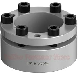STK135 Boccola di collegamento senza chiave, ID 18-65 mm, Dispositivo di bloccaggio dell'albero di tensione Manicotto di espansione Disco diaframma(STK135-25x50x31mm)