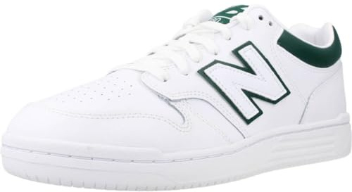 New Balance BB480LGT 480 Homme White/Green EU 43