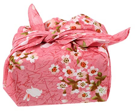MAGICLULU 3stücke Japanisches Handtuch Wickeltuch Für Bento Tischdecke Und Platzdeckchen Mit Blumenmuster Leicht Zu Reinigen Und Langlebig