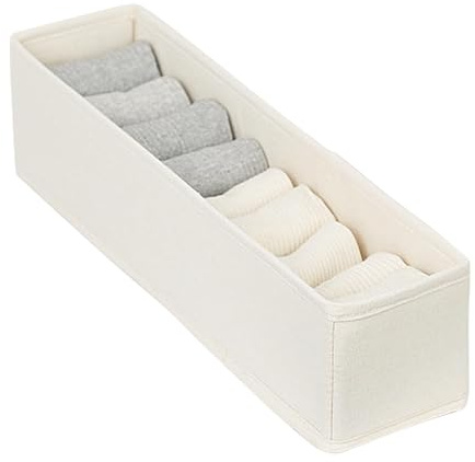 Kleine Körbe zum Organisieren,Schmale Aufbewahrungskörbe aus Stoff | Faltbare kleine Körbe Stoff-Aufbewahrungsbehälter,Robuste, schmale Aufbewahrungsbehälter für Socken, Unterwäsche und