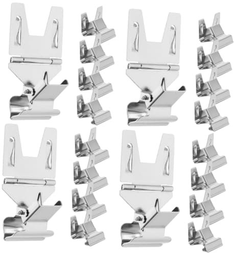 STOBOK 20stücke Metall Preisschild Clips Robuste Etikettenhalter Für Supermärkte Und Geschäfte Platzsparend Leicht Zu Reinigen Langlebig Glatten Kanten