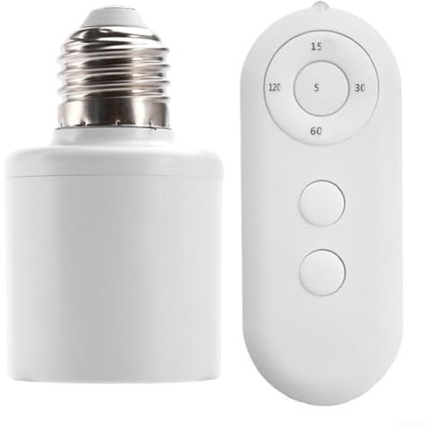 Innovative smarte ferngesteuerte E27-Lampenfassung mit Schraubgewinde und flexiblen Lichtoptionen für jeden Anlass