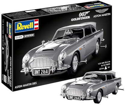 Revell Modellbau James Bond Aston Martin DB5 Click System