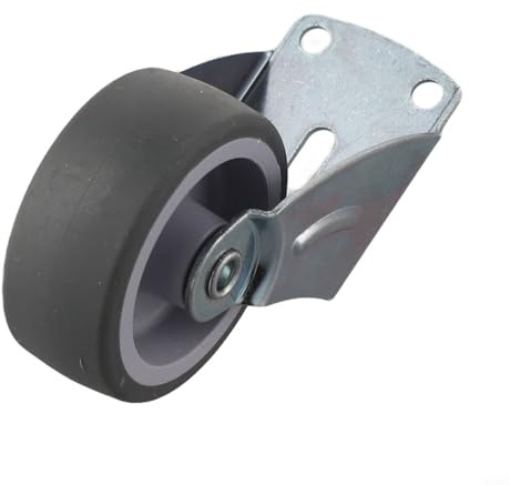 Adjustable Anti-Droop Door Bottom Support Wheel with Steel and Rubber Construction for Heavy Load Bearing up to 600 catties(Gray)