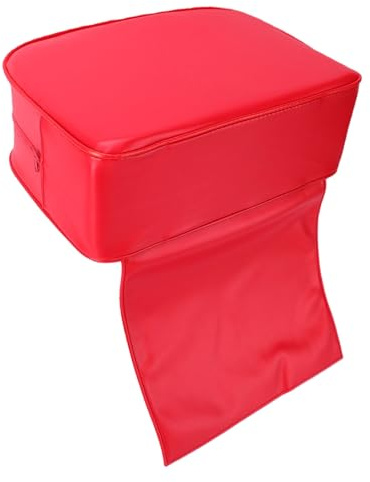 Brrnoo Coussin de Siège de Salon pour Enfants, Coussin Rehausseur de Chaise de Barbier avec Matériau PU épais et Mousse Haute densité, pour Chaise de Coupe de Cheveux, Salon de