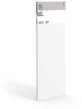 Winsor & Newton 6201064 - Keilrahmen  Classic  3-fach grundiert 350 g/m², Leistendicke 19 mm, Baumwolle - 30 x 80 cm