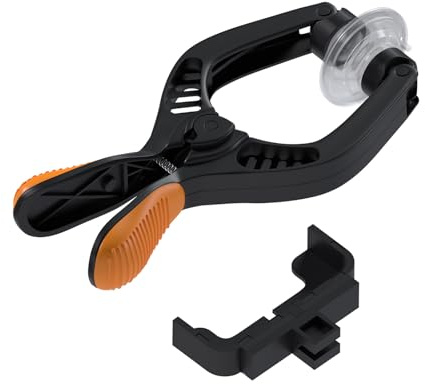 MMOBIEL Outils pour ouverture/réparation d'écrans LCD compatible tous types de Smartphones et Tablettes + pincettes et ventouse incluses (Orange)