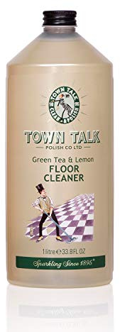 Town Talk Limpiador de suelos Green Tea & Limón, 1 litro, limpia y cuida suelos de mármol, piedra y madera, baldosas de cerámica y terracota