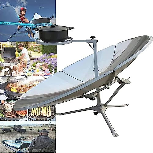 2500W Portable Solaire Four Solaire Barbecue Cuisinière Concentration Solaire Cuisinière Fours Extérieurs Camping En Plein Air Barbecue Cuisson Alimentaire Concentration Chaleur Outil