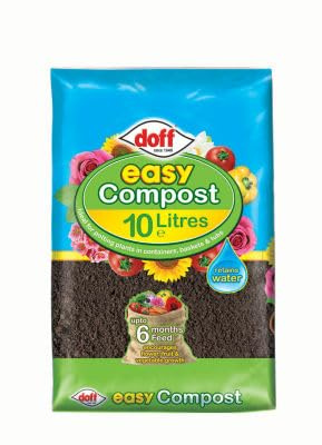 10L Compost, Multi-Purpose Fertilisers, Gardening Soils for Outdoor and Indoor Planting (Easy Compost)