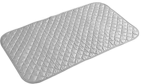 Tappetino da Stiro, Coperta Pieghevole per Asse da Stiro da Appoggio, Coperta Trapuntata Portatile per Lavanderia per Viaggi da Tavolo