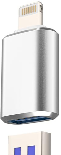 Adaptateur Lightning Vers USB Femelle Pour IPhone 14 Pro Max Smartphone Prise Certifié Pour Apple MFI Pour IPad OTG 3.0 Lecteur Carte Photo Clé USB-A Appareil Caméra Connecteur Câble Clavier Numérique