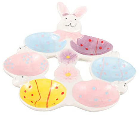 Gatuida Tazas Cerámica Huevera Soporte Huevos Cocidos Práctica y Duradera Ocasión