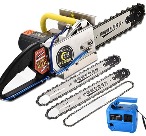 Tronconneuse Electrique Filaire 5800W,Sans Poussière,Vitesse RéglableChain Saw pour Mur,Fenêtre,Balcon,Ouverture De Porte,Gain D'ascenseur,Entrée D'escalier