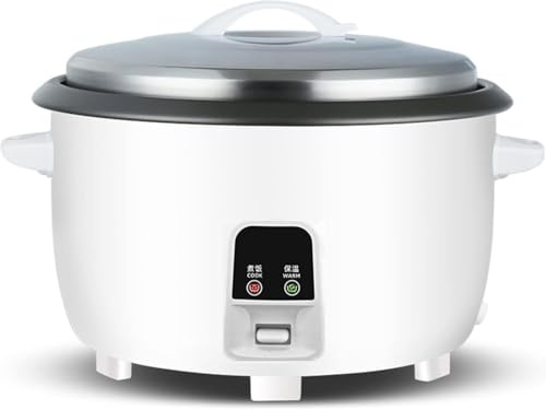 Cuociriso di grande capacità, isolamento automatico, rivestimento antiaderente, fornello elettrico intelligente multifunzione per uso domestico in hotel, ideale per zuppe di riso
