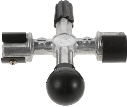 UKCOCO Outil Multifonction Nettoyant pour pour Nettoyer et Enlever la Saleté des Bornes de Batterie Automobile Bornes de Batterie de Voiture en Métal Croisé