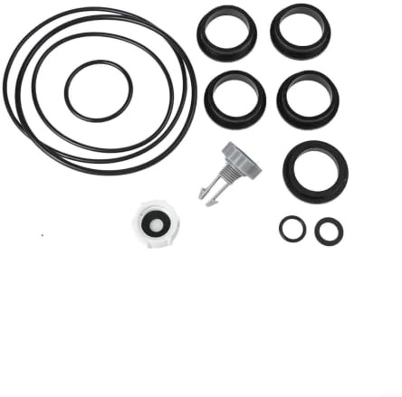 Juego de tapa de válvula de drenaje de bomba de filtro de arena y juntas tóricas para Intex 11456 25013, kit de juntas de goma con válvula de liberación de aire, piezas de repuesto para prevención de