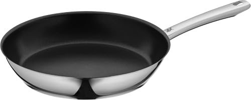WMF Nordic Profi Bratpfanne 28 cm Induktion, Pfanne antihaftbeschichtet, backofengeeignet, tropffrei, Cromargan Edelstahl Bratpfanne, für alle Herdarten geeignet, spülmaschinengeeignet