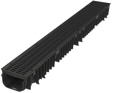 Clark Drain Shallow Drainage Channel 1.0MT C/W PVC Grate