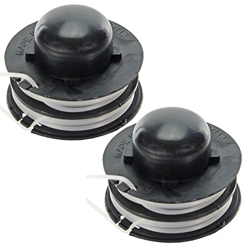 SPARES2GO Dual Feed Trimmer Line & Spool Head for Spear & Jackson GT300 GT350 Series Strimmer (Pack of 2)