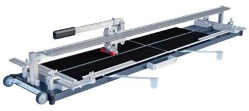 Karl Dahm Fliesenschneider mit Doppelwinkel 1250mm I Fliesenschneidemaschine für das präzise Brechen & Schneiden von Bodenfliesen & Badfliesen – 11414
