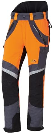 PSS Schnittschutzhose X-Treme Air Orange/Grau Größe 94