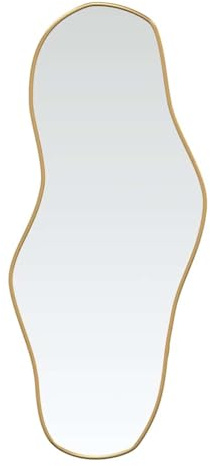 vidaXL Wandspiegel Golden 100x45 cm