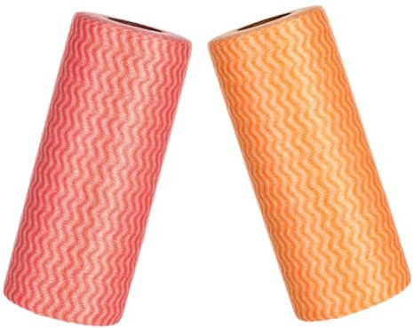 MOLUCKFU Strofinacci Monouso Per La Pulizia Cucina e Casa, Pezzi Di Panni Delicati e Assorbenti, Panni Monouso in Materiale Resistente Per Stoviglie e Superfici, Per Uso Quotidiano