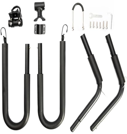 Surfboard -Rack Für Fahrrad - Bike Surf Mount Carrier, Sichere Griffe E -Bike | Surfboard -Transporthalter Für Longboards, Snowboards, Paddleboards, Strandpendel- Und Surfreisen