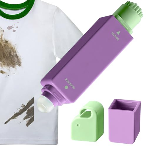 Pennino smacchiatore per vestiti, 2 in 1 a doppia testa istantanea con cordino, smacchiatore di 3 secondi per vestiti, detergenti da viaggio, rimozione delle macchie immediata 12 ml
