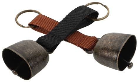 Cabilock 2pezzi Campanellino Per Collare Di Cani Suono Confortevole e Leggero Clip Comoda Per Animali Domestici Per Escursioni e Passeggiate