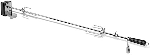 Genérico Spiedo da rosticceria con Motore in Acciaio 1200 mm,2.75kg,42250