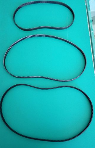Kit 3 Spare Straps for Bread Machine Bifinett Mod. kh1171