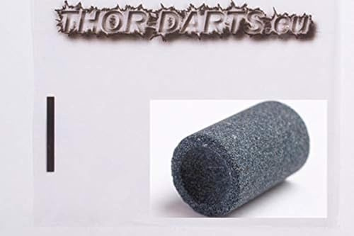 THOR Schleifsteine für Metallspitzen 1, rund Dart Point Spitzer Darts Sharpener Schleifstein sharpening stones für Steel Tip Darts - Dart Stahlspitzen Schleifer (1)