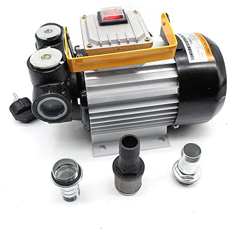 Heizölpumpe 550W 230V Dieselpumpe Selbstansaugend Kraftstoffpumpe Ölförderpumpe Heizölpumpe Selbstansaugend