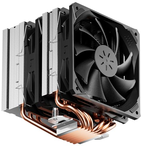 upHere CPU Air Cooler with 6 Heat Pipes,Dual 120mm Fan CPU Cooler 1600rmp,CPU Cooler AMD AM5/AM4/AM3 Series,CPU Air Cooler Compatible with Intel LGA 1851/1700/1150/1155/1156/2011/2066(X79/X99)