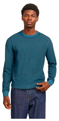 JJEGLOBE Knit Crew Neck NOOS, Oceanview, M