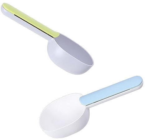 INOOMP 5stücke Pet Food Feeder Shovel Praktisches Futterwerkzeug Für Hunde Und Katzen Farben -grün Weiß-blau Weiß Blau-rosa Kaffee-rosa Leicht Und Handlich Für Unterwegs