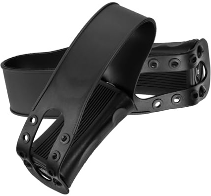 KOMBIUDA 1paar Ersatzpedale Für Heimtrainer Mit Verstellbaren Riemen Robuste Und rutschfeste Fahrradpedale Für Sicheres Fahren Für Indoor-Training Und Rehabilitation