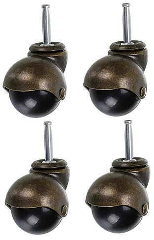 BCOATH 4stücke Universalräder Für Möbel Drehbare Möbelräder Möbelbeinräder Räder Für Möbel Möbelrollen