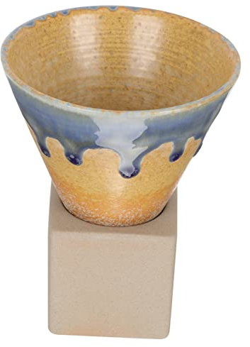 COLLBATH 1set Filtri Per Caffè Ceramica Retro Gocciolatore Portatile Da Strumento Per Preparare Caffè Casa e Viaggio Design Elegante e Funzione Di Filtro Fine Per Amanti