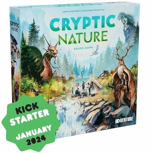 iDventure - Cryptic Nature (Deutsch) - Brettspiel für 2-4 Spieler ab 14 Jahren
