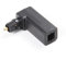 Pqahffowr 1 Pièces Toslink 90 Degrés Adaptateur de Câble Audio Optique Mâle à à Angle Droit 360 Tourne PC TV DVD Câble Optique Stéréo