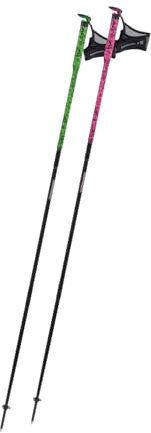 Komperdell FXP Carbon Ultra Wanderstock auf Packmass 45 cm faltbar Green- Pink Gr. 120 cm Ultraleichter Faltstock