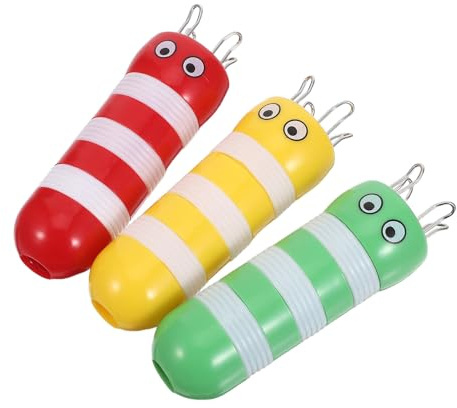 Veemoon 3pcs Knitting Machine Plastic Bee Shaped Knitting Dolly Tool for Yarn Cord Making DIY Craft Spool Knitter for Beginners for Scarves and Sweaters