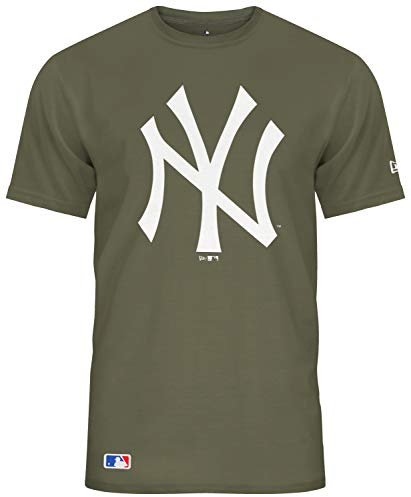 New Era - MLB New York Yankees Team Logo T-Shirt - OlivgrŸn