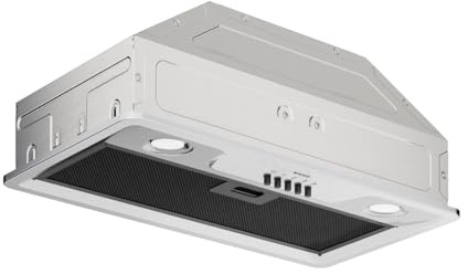 Wiggo Dunstabzugshaube 60cm inox I Kaminhaube zur Wandmontage für Abluft & Umluft Dunstabzug 300m³/h I Touch-Steuerung I Inkl. Fettfilter & 2x Aktivkohlefilter