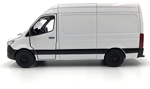 ICE TOYS Modellino auto in scala 1:48 con la porta aprividibili (Furgone Bianco)