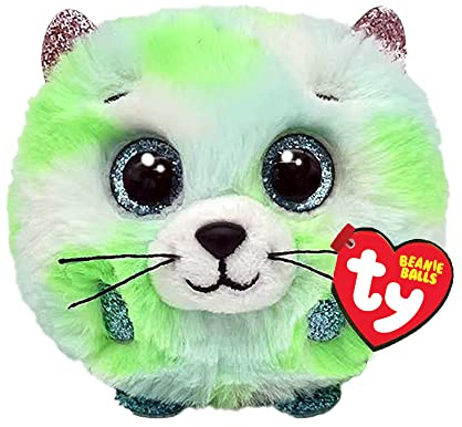 TY Evie katt beanie bollar 3 tum | Beanie baby mjuk mjuk leksak | samlarobjekt mysig tygteddy